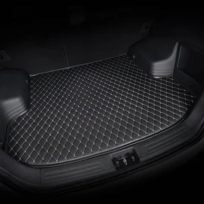 Black & Beige Car Boot Liners