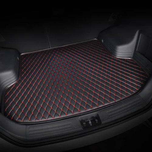 Black & Red Car Boot Liners