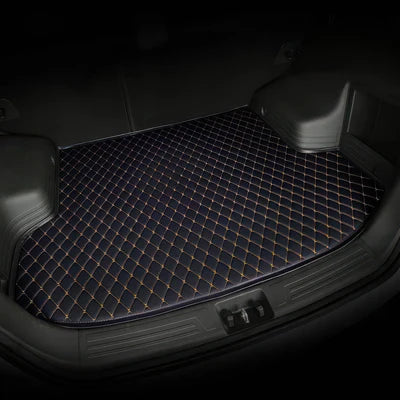 Black & Yellow Car Boot Liners