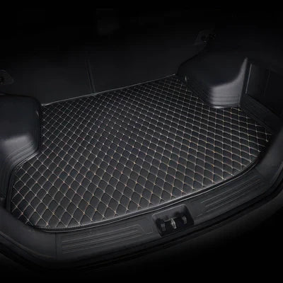 Black & Beige Car Boot Liners