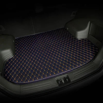 Black & Orange Car Boot Liners