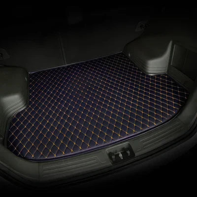 Black & Orange Car Boot Liners