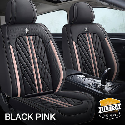 Black & Pink Car Seat Covers