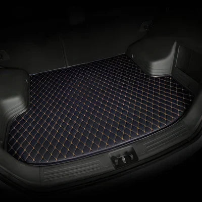 Black & Yellow Car Boot Liners