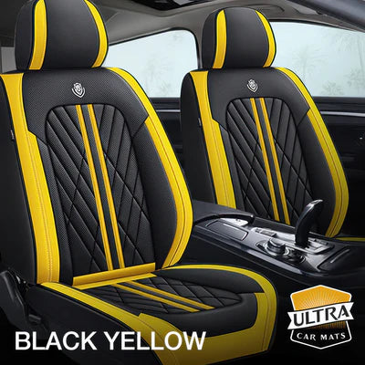 Black & Yellow Car Seat Covers