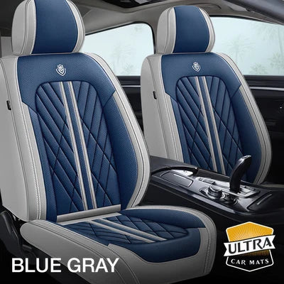 Blue & Gray Car Seat Covers