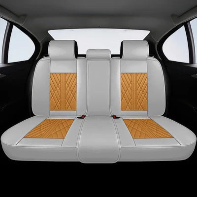 Brown & Gray Car Seat Covers