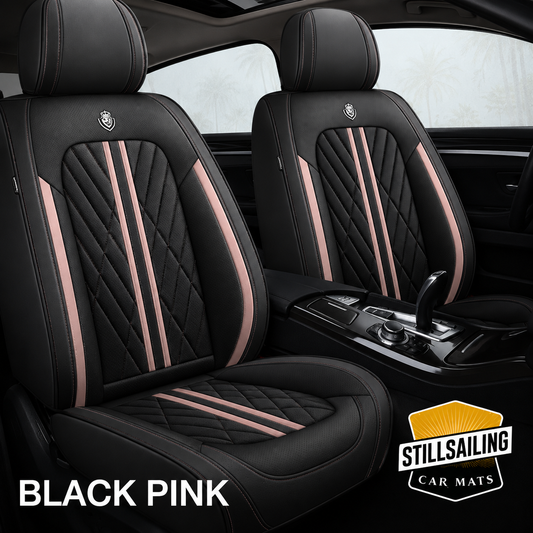 Black & Pink Car Seat Covers