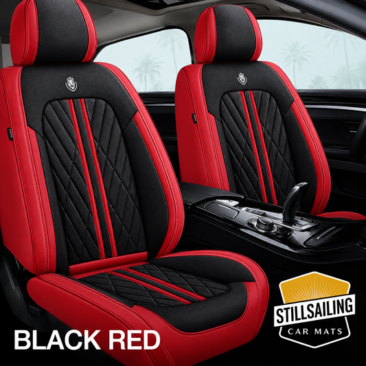 Black & Red Car Seat Covers