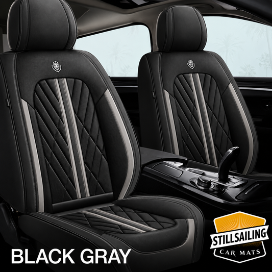 Black & Gray Car Seat Covers