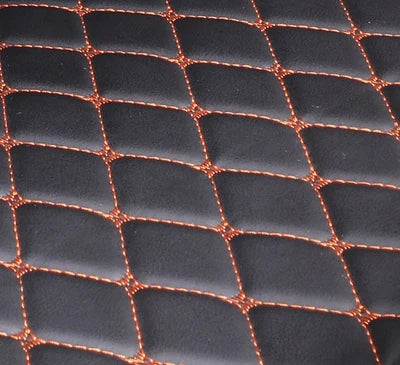 Black & Orange Car Boot Liners