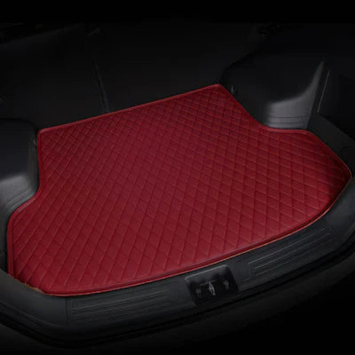 Wine Red Car Boot Liners